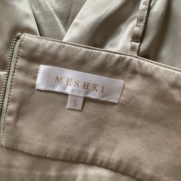 Meshki Matching satin set, PROM, pale green, size small - Picture 4 of 5